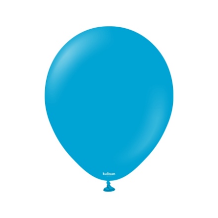 Picture of Balloons blue Standard Caribbean Blue 13 cm/5", 100 pcs