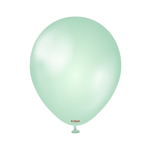 Levně Balonky perleťové zelené, Pearl Green 13 cm/5", 50 ks