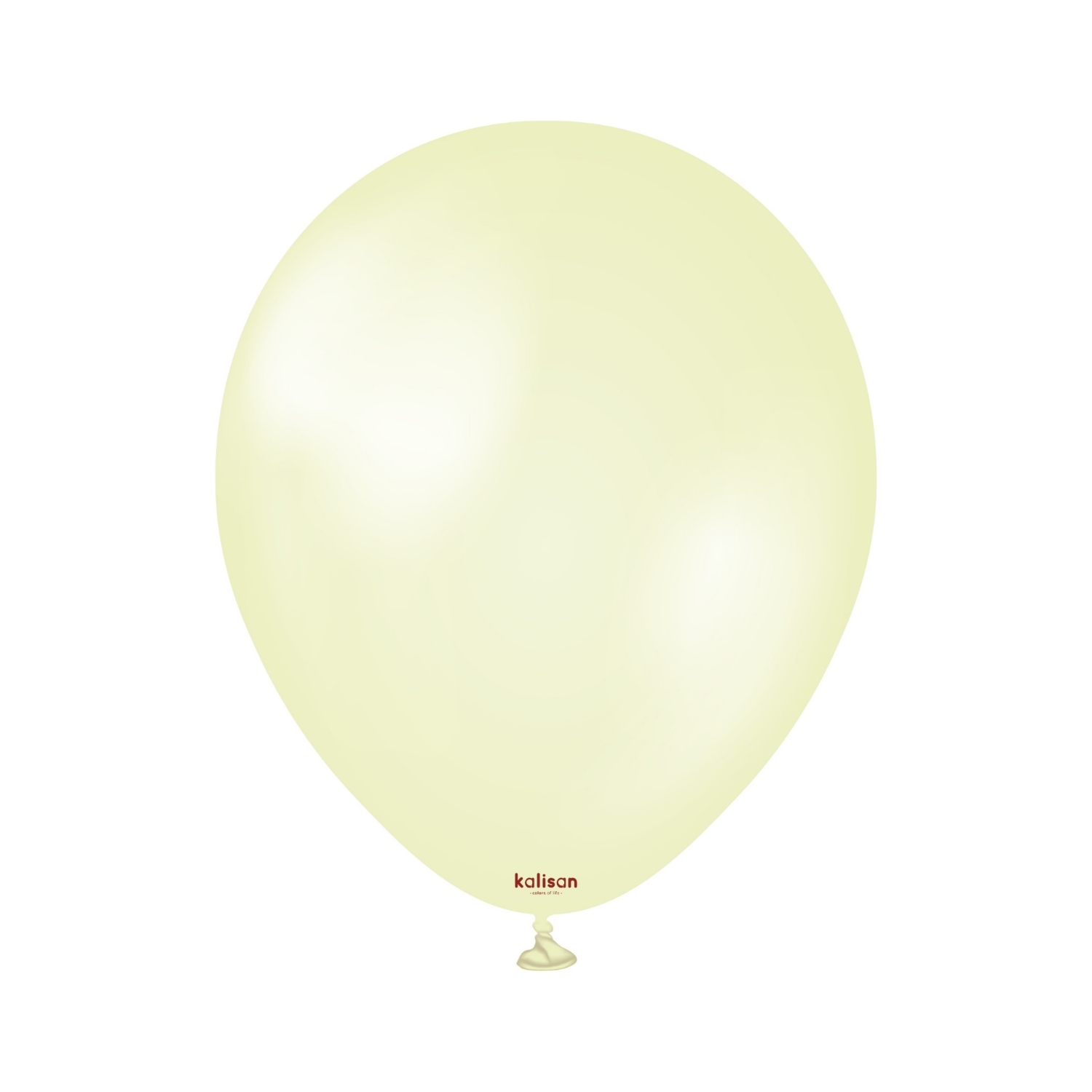 Balonky perleťové žluté, Pearl Lemon 13 cm/5", 50 ks