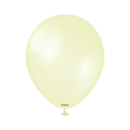 Levně Balonky perleťové žluté, Pearl Lemon 13 cm/5", 50 ks