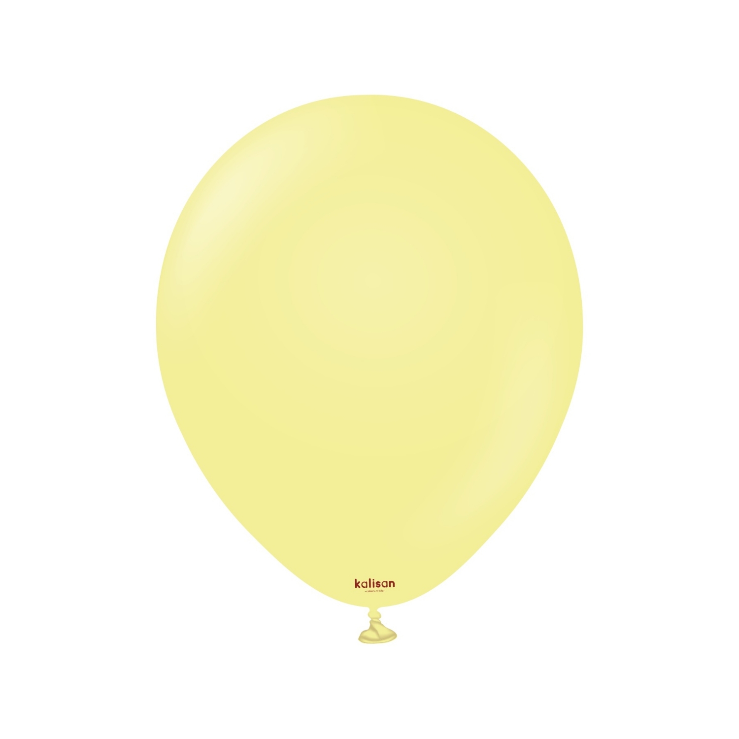 Levně Balonky žluté Macaron Yellow 13 cm/5", 100 ks