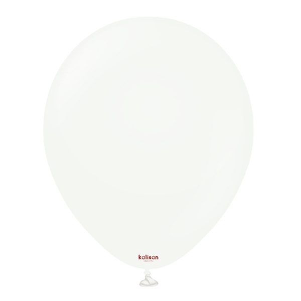 Balonky bílé Standard White 30 cm/12", 100 ks