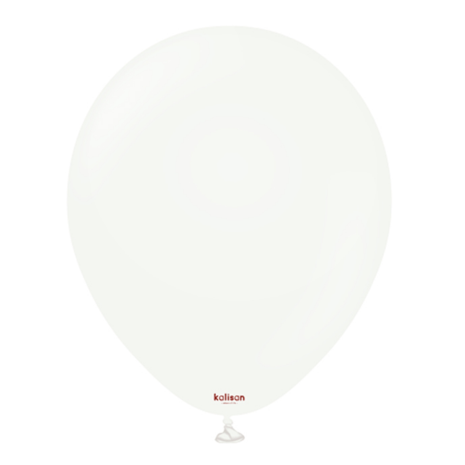 Balonek bílý Standard White 30 cm