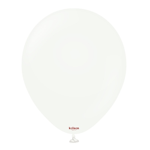Levně Balonek bílý Standard White 30 cm