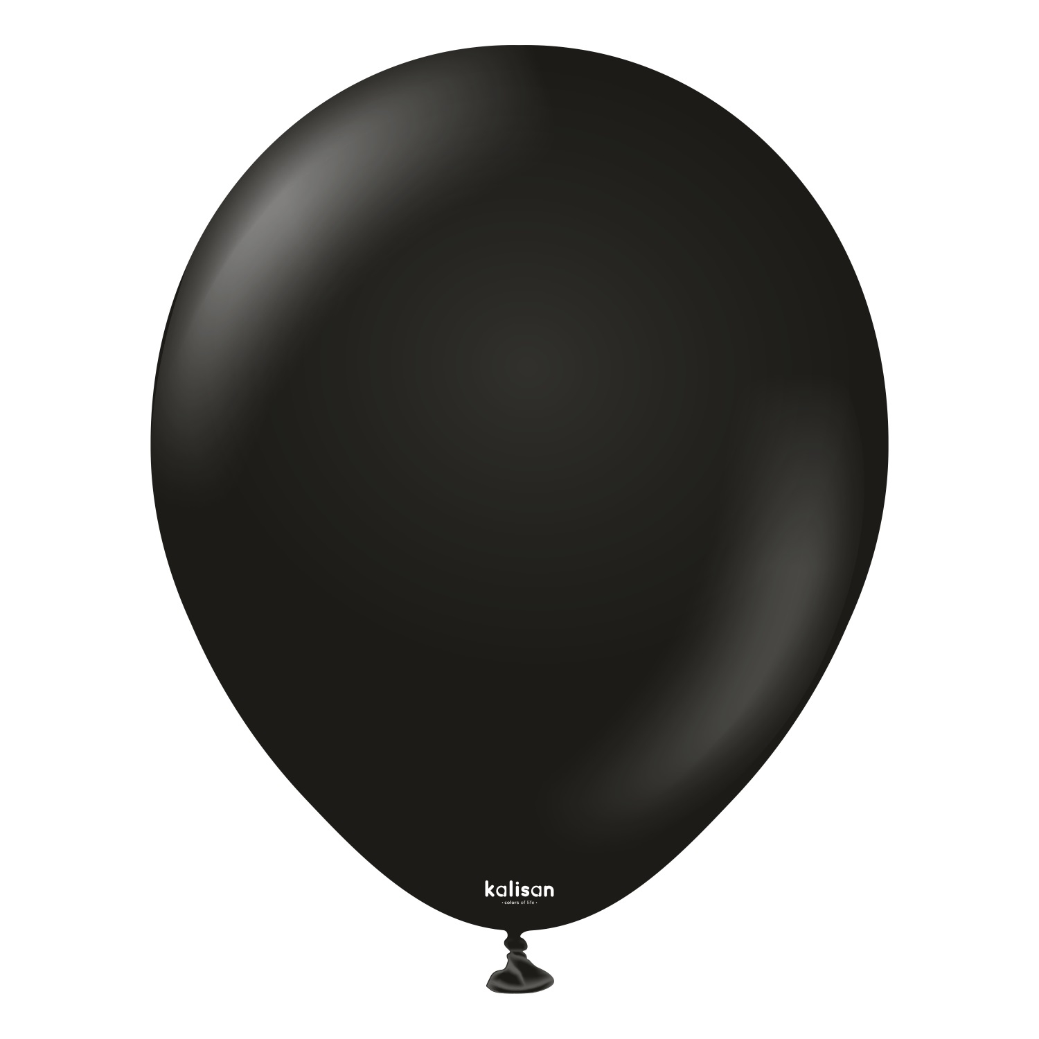 Levně Balonek černý, Standard Black 30 cm