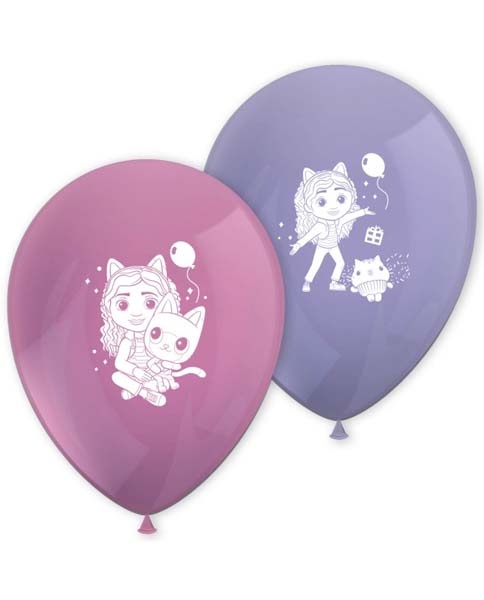 Latexové balonky Gábinin kouzelný domek, Gabby's Dollhouse, 28 cm