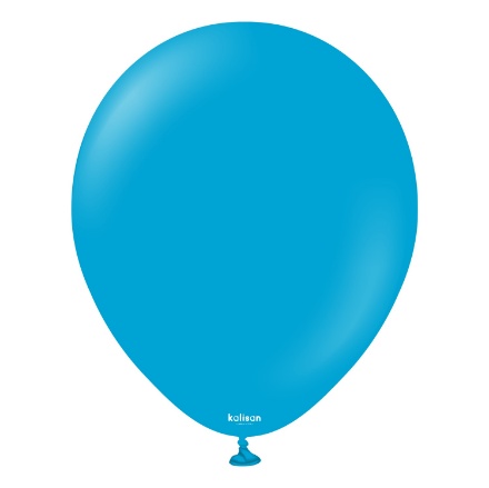 Picture of Balloons Blue, Standard Caribbean Blue 30 cm/12", 100 pcs