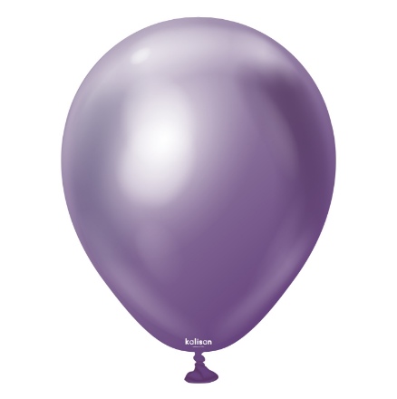 Picture of Chrome Purple Balloon, Mirror Violet 30 cm