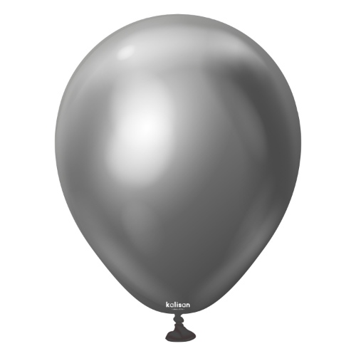 Levně Balonek chromový tmavě šedý, Mirror Space Grey 30 cm