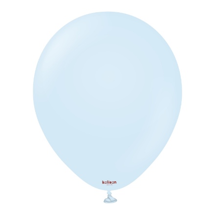 Picture of Light blue balloon, Macaron Baby Blue 30 cm