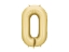 Obrázok z Fóliová číslica Saténová zlatá 0 - 86 cm