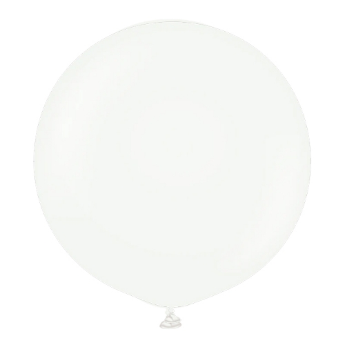 Levně Balonek bílý, Standard White 45 cm/18"
