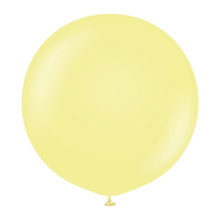 Picture of Yellow Balloon, Macaron Yellow 45 cm/18"
