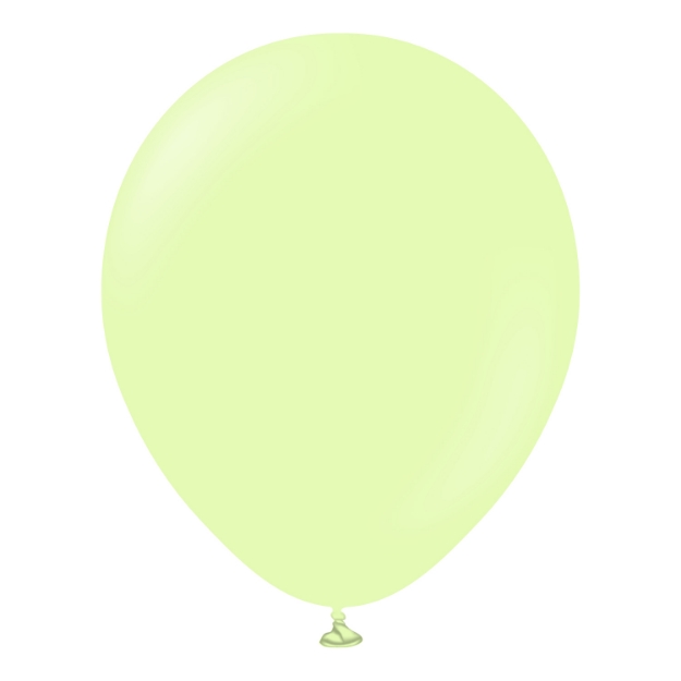Obrázok z Balóniky zelené, Macaron Pistachio 30 cm/12", 100 ks