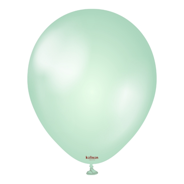 Obrázok z Balónik perleťový zelený, Pearl Green 30 cm