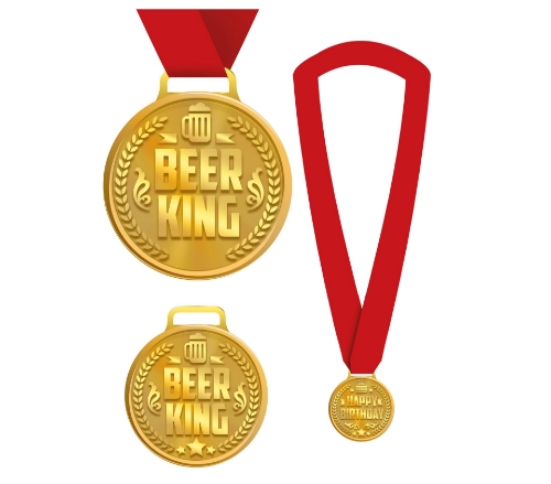 Levně Medaile Beer King - Pivní král