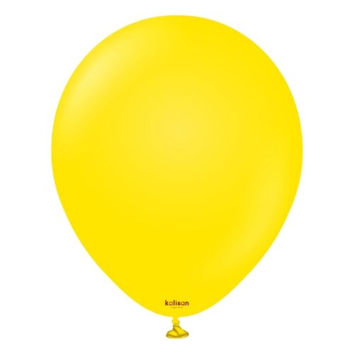 Levně Balonek žlutý, Standard Yellow 30 cm