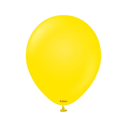 Levně Balonky žluté, Standard Yellow 13 cm/5", 100 ks