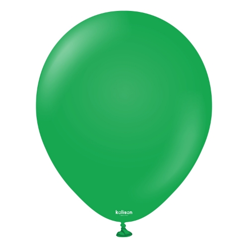 Levně Balonky zelené, Standard Green 30 cm/12", 100 ks