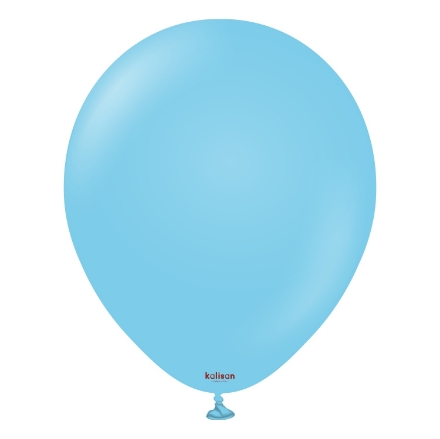 Picture of Light Blue Balloon, Standard Baby Blue 30 cm
