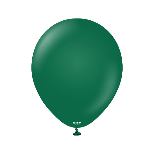 Levně Balonky tmavě zelené, Standard Dark Green 13 cm/5", 100 ks