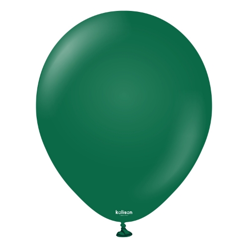 Levně Balonek tmavě zelený, Standard Dark Green 30 cm