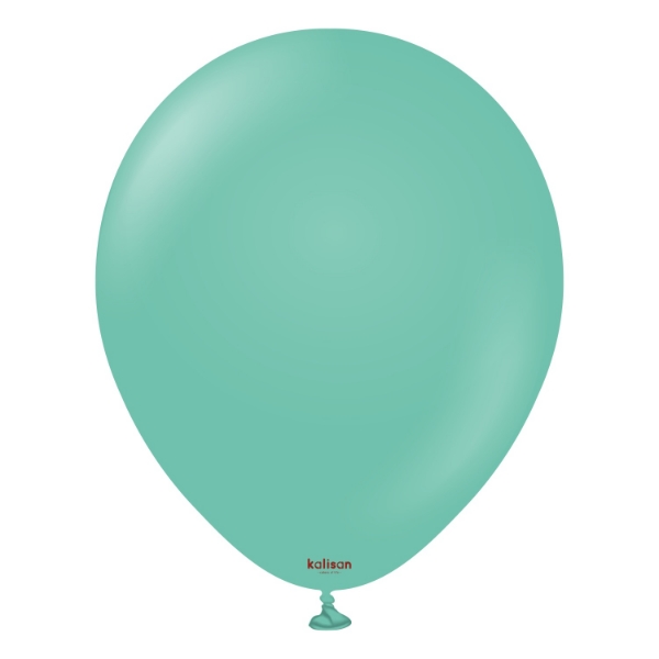 Balonky zelené, Standard Sea Green 30 cm/12", 100 ks