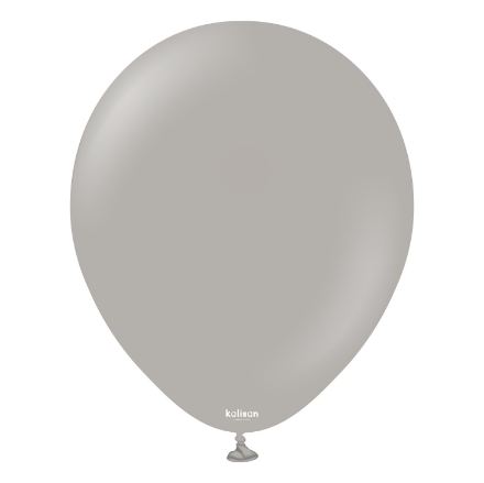 Obrázek Balonek šedý, Standard Grey 30 cm