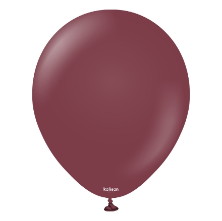 Picture of Balloons Standard Burgundy 30 cm/12", 100 pcs