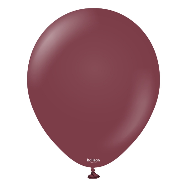 Balonek vínový, Standard Burgundy 30 cm