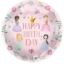 Obrázek Foliový balonek Happy Birthday Princeznovská párty, 45 cm