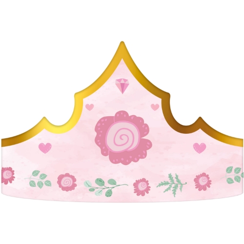 Levně Korunky Princeznovská párty, 6 ks