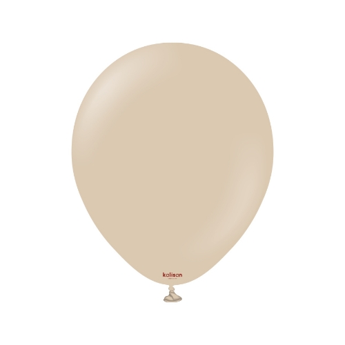 Levně Balonky světle hnědé, Standard Hazelnut 13 cm/5", 100 ks