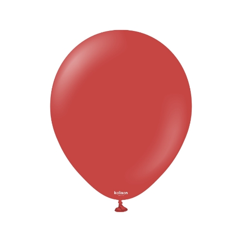 Levně Balonky tmavě červené, Standard Deep Red 13 cm/5", 100 ks