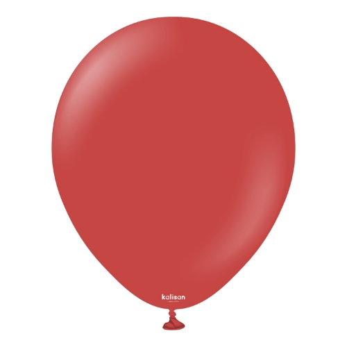 Levně Balonky tmavě červené, Standard Deep Red 30 cm/12", 100 ks