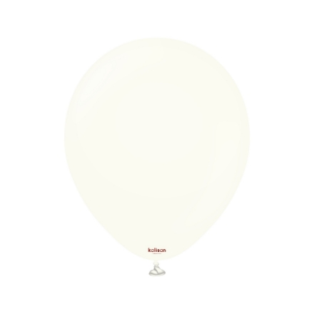 Obrázok z Balóniky bielé, Retro White 13 cm/5", 100 ks