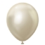 Obrázek Balonky chromové bílé zlato, Mirror White Gold 30 cm/12", 50 ks