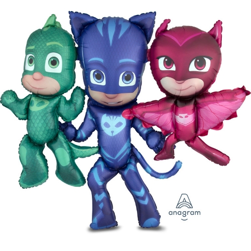Levně Chodící balonek PJ Masks, 144 cm x 127 cm
