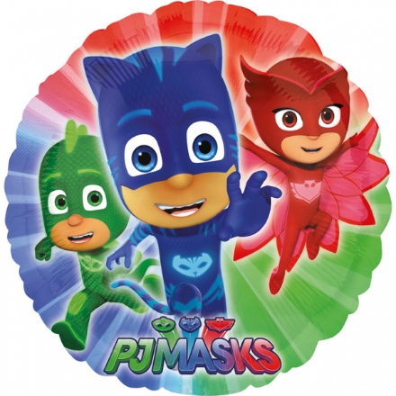 Obrázek Foliový balonek PJ Masks, 43 cm
