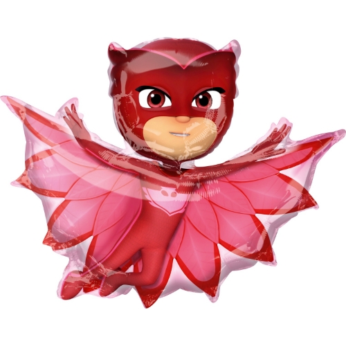 Levně Foliový balonek PJ Masks, Owlette 83 x 78 cm