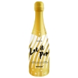 Picture of Confetti Shooter in Champagne Bottle, Gold Stripes, 32 cm