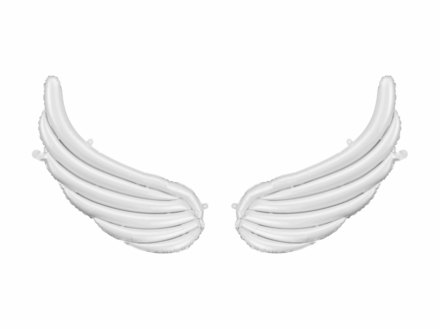 Fóliový balonek Bílá křídla, 104 x 60 cm