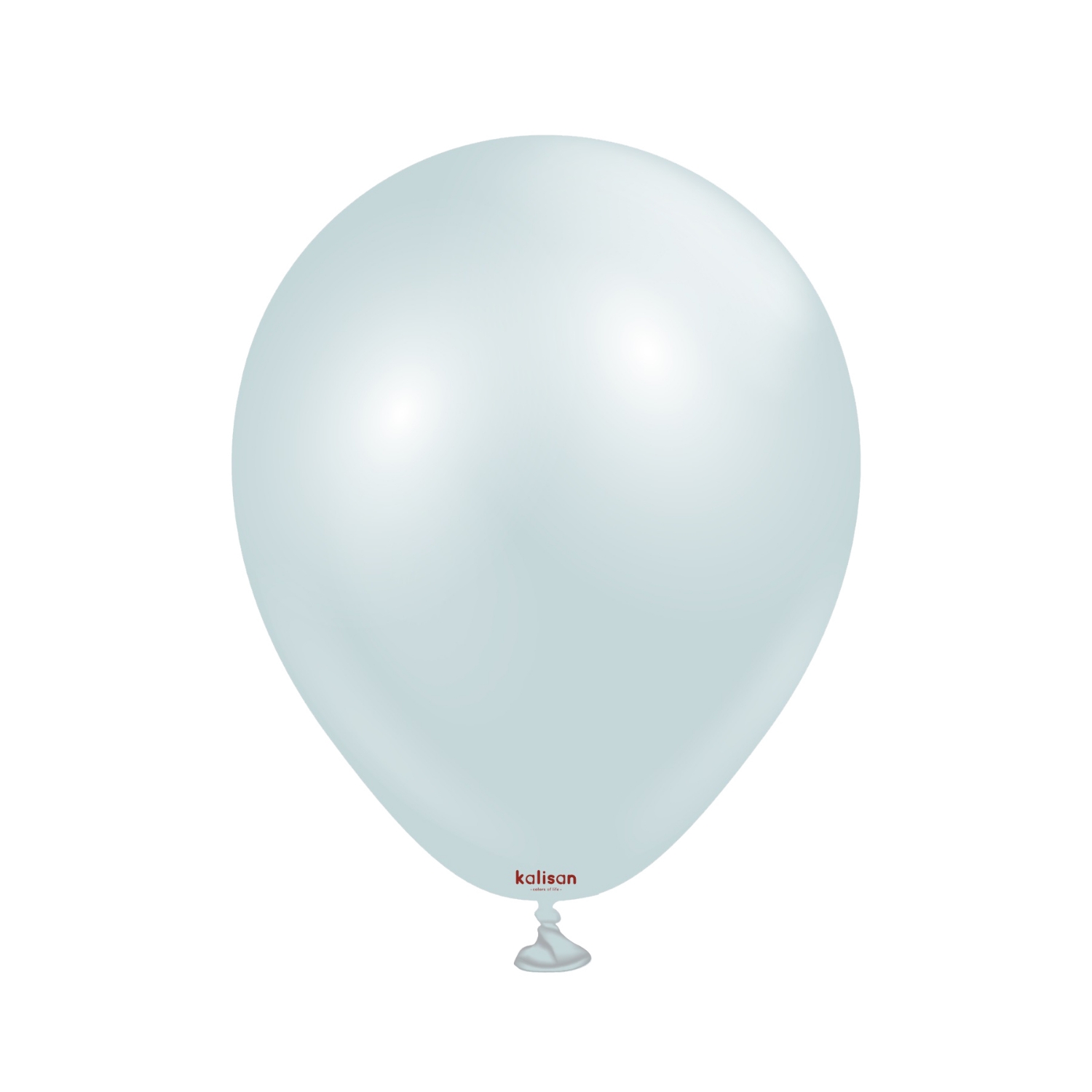 Balonky ledově modré, Aura Ice Blue 13 cm/5", 50 ks