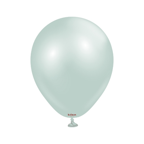 Levně Balonky mintové, Aura Ice Mint 13 cm/5", 50 ks