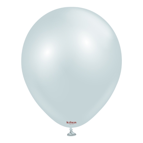 Levně Balonky ledově modré, Aura Ice Blue 30 cm/12", 50 ks