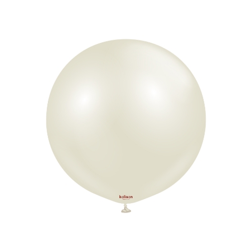Levně Balonek světlá slonovinová kost, Aura Ivory White 45 cm/18"