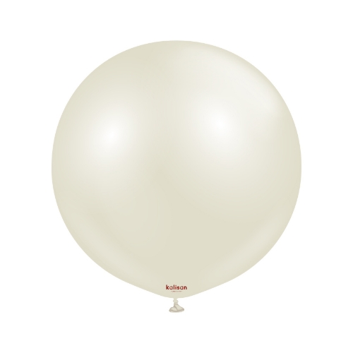 Levně Balonek světlá slonovinová kost, Aura Ivory White 60 cm/24"