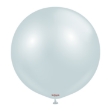 Obrázok z Jumbo balónik ľadovo modrý, Aura Ice Blue 90 cm/36"