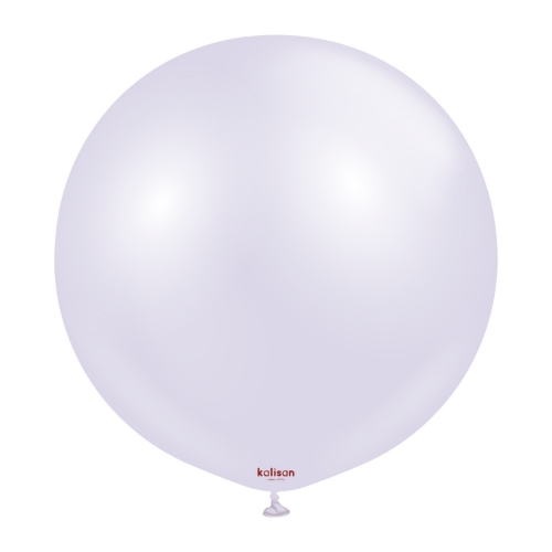 Levně Jumbo balonek levandulový, Aura Lavender Fog 90 cm/36"