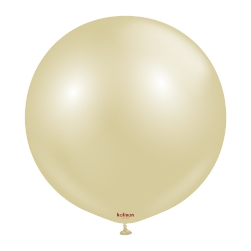 Levně Jumbo balonek zlatý, Aura Antique Gold 90 cm/36"